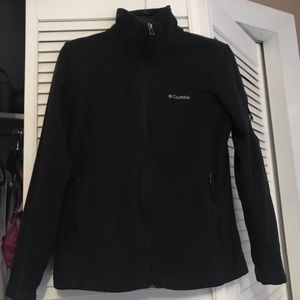 Black fleece jacket